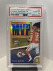 2018 Panini Contenders Optic Patrick Mahomes II MVP Blue 13/25 PSA 10! CHIEFS