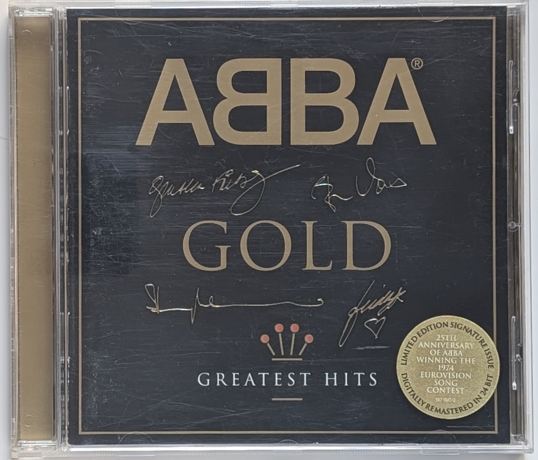 ABBA Gold Greatest Hits CD VG+ Pop Disco Collection Dancing Queen