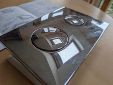 FAULTY Ideal Standard Dual Flush Plate Chrome S1082AA Conceala 2 S4399AA