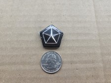 Dodge Chrysler Oem Plastic 1.125 Steering Wheel Horn Pad Emblem Badge Logo