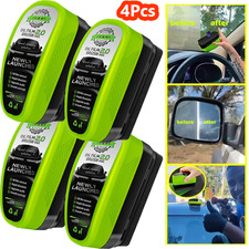 Limpiador removedor de cepillo de limpieza automotriz película de aceite de vidrio para parabrisas de ventana 4 piezas