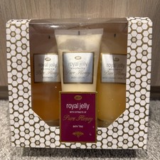 BOOTS ROYAL JELLY PURE HONEY 3 X 100 ML BATH&BODY GIFT SET DISCONTINUED