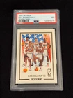 MICHAEL JORDAN 1991 SKYBOX USA BASKETBALL TEAM CARD DREAM TEAM NEAR MINT PSA 7
