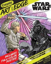 Crayola Art with Edge Star Wars Coloring Pages 28pgs , Includes Star Wars P...