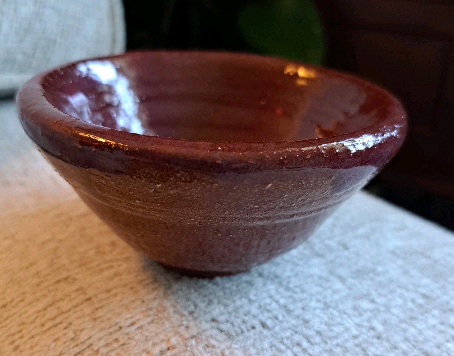Studio Art Hand Thrown Small Pottery Bowl Tidbit Snack Dip Trinket Dish  #C113