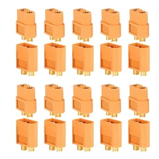 20x T60 Male&Female Connectors Plug For FPV RC Drone Multirotor Racing Battery,