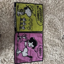 Snoopy Museum Mini Towel Set of 2