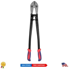 Ergonomic 30-Inch Bolt Cutter with Molybdenum Steel Blade for Effortless Cutting