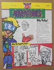 1990 Burger King Kids Club Adventures Volume 1 No. 2 Apr/May Mint Condition