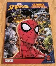 Spiderman    Jumbo Coloring  Activity Book with Tear  Share Pages NEW    Ship