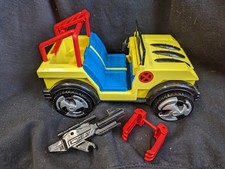 Vintage 1995 Marvel X-Men Wolverine Jeep Battle Machine Toy Biz Inc Vehicle
