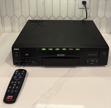 Vintage RCA RP-8065A 5 Disc CD Changer Carousel Player With Remote See Video