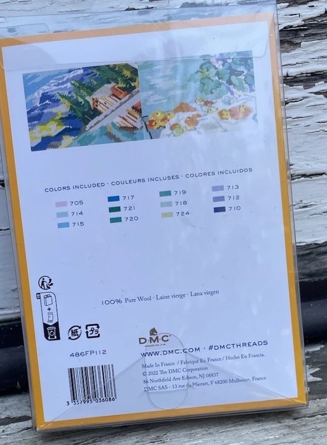 DMC Tapestry Wool - The Mineral Collection - 12 Count - 8.7 Yards Skeins - Image 2 of 3