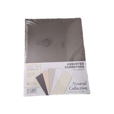 The Paper company Assorted cardstock 50 sheets 8.5"x11"