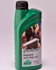 NEW, UNOPENED 1 LITRE CONTAINER OF CHAINSAW OIL - GROUNDSMAN - CHEAPEST ON EBAY