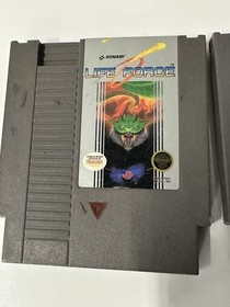 Nintendo NES Game Lot Life Force Elevator Action Super Spike V&rsquo;Ball Untested