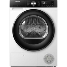 Hisense DH3S902BW3 9kg Heat Pump Tumble Dryer In White