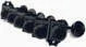 True Lok Vintage Style Locking Tuners - 6-in-lineBlack