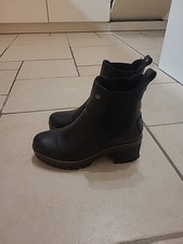 Panama Jack Pia Travelling Schwarz 38 Gefuttert Damen Stiefeletten