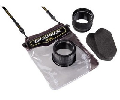 Dicapac WP-H100 Unterwasser-Tasche Case wasserdicht für Digital-Kamera DSLR DSLM