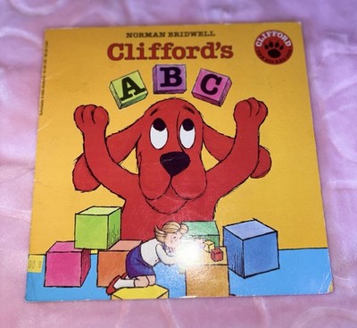 Norman Bridwell Clifford's ABC Scholastic Paperback Alphabet Dogs Ages 4-8