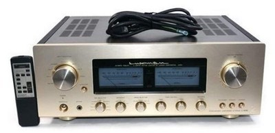 LUXMAN L-505F Integrated Amplifier Excellent Condition Working w/ Cable, Remote
