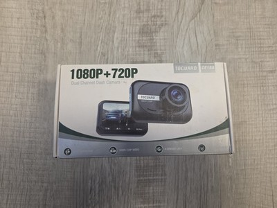 TOGUARD 1080p+720P Dual Channel Dash Camera CE18A NIB