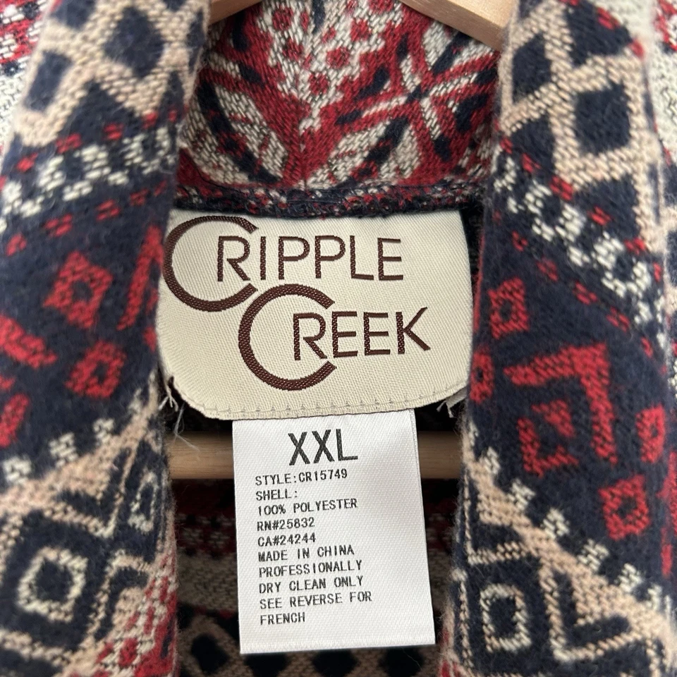 NWT Cripple Creek Western Fringe Vest XXLNWTSouthwest Boho Cowboy Vibes - Image 3 of 4