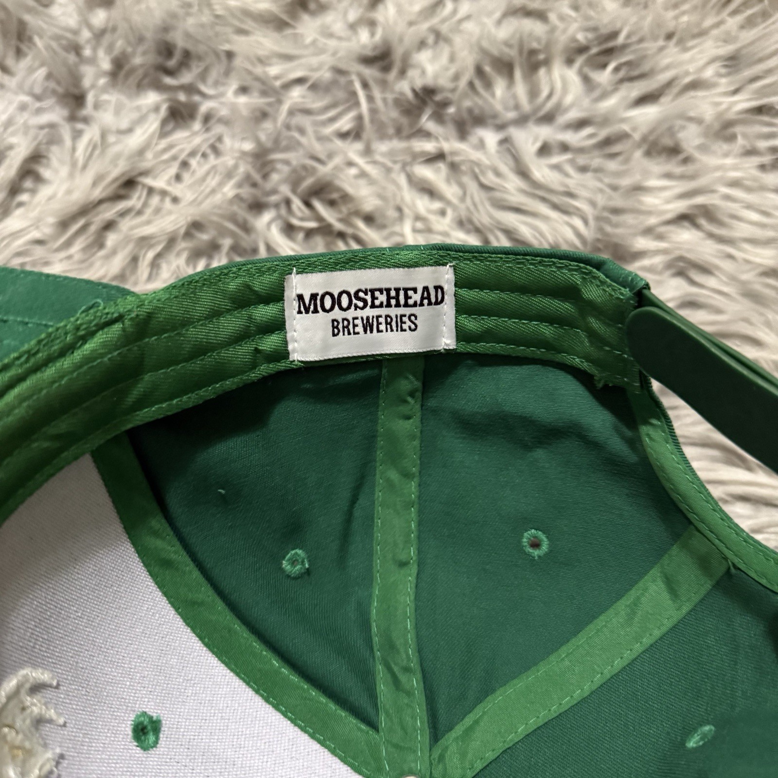 Moosehead Breweries Green Adjustable Hat Moose Lo… - image 9