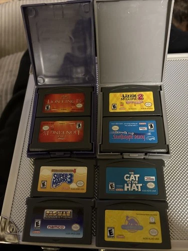 Nintendo Game Boy Advance, 8 Game Lot