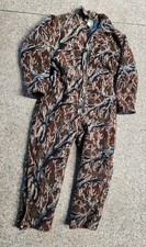 Vtg Cabelas Dry Plus Thinsulate Camo Coveralls USA Sz XL