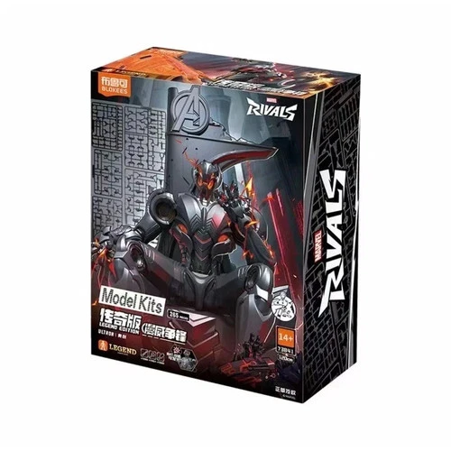 Blokees Marvel Rivals Ultron Champion Class Action Figure Model Kit Authentic - product listing photo