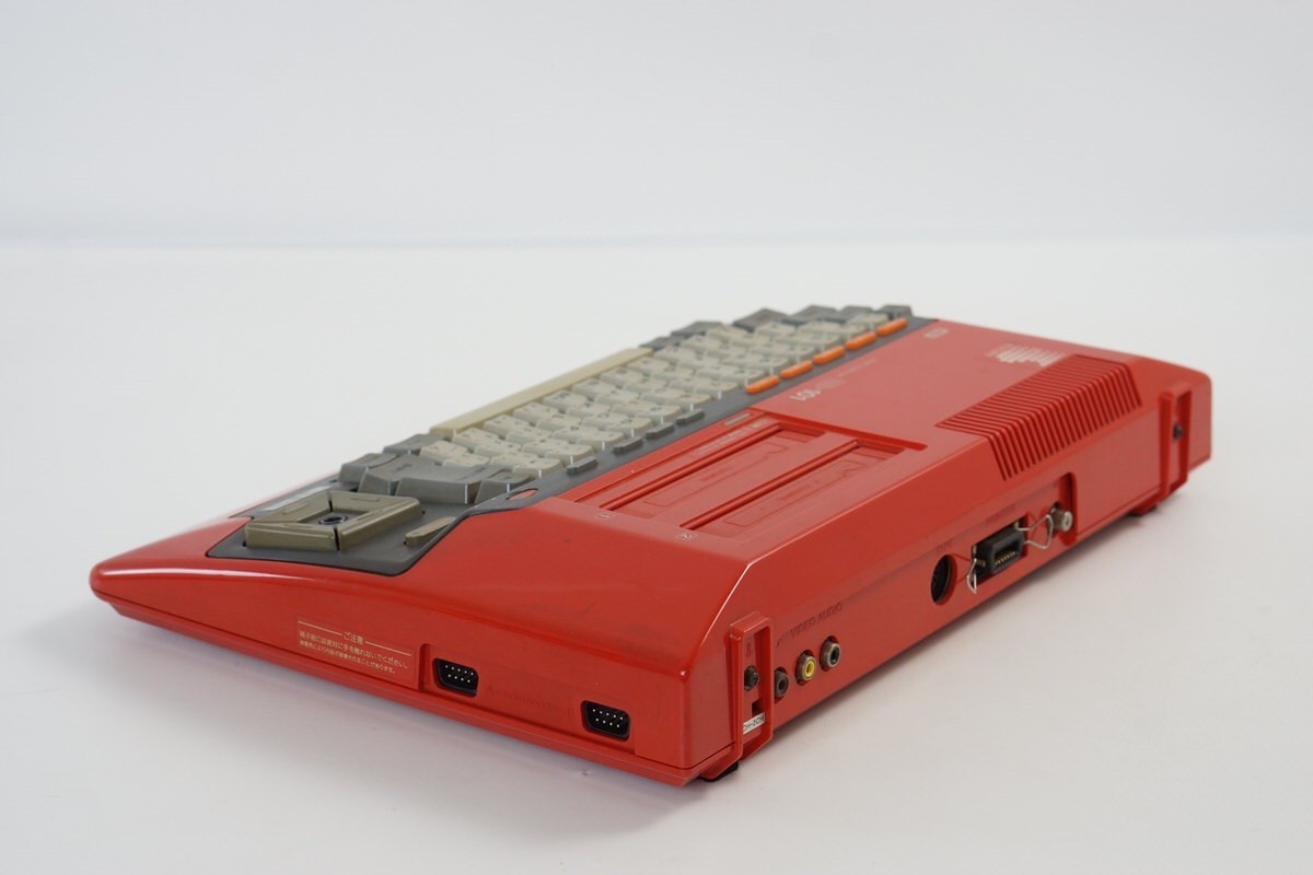 MSX SONY HIT BIT Home Computer HB-101 RED Tested JAPAN Game 231604