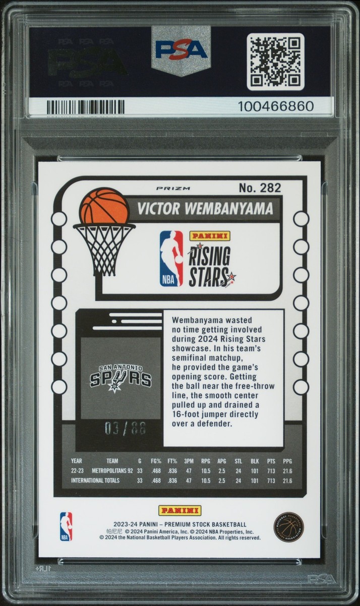 2023-24 Panini Nba Hoops Premium Stock - Rising Stars Victor 2023-24 Panini Nba Hoops Premium Stock - Rising Stars Victor