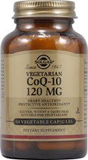 Worldwide 2 X Solgar CoQ-10 -- 120 mg - 60 Vegetable Capsules