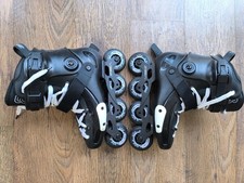 Seba FRX 80 Freeline Inline Skates Rollerblades UK Size 9 Freeride, used twice