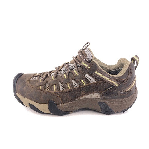 Scarpe da trekking Keen Alamosa WP donna taglia 6 5 EUR 37 impermeabili pelle marrone