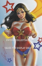 WONDER WOMAN ART PRINT ~ NYCC 2023 SIGNED ELIAS CHATZOUDIS 11"X17"