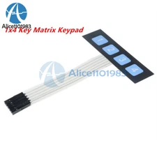 5PCS 1x4 1*4 Key Matrix Membrane Switch Control Panel Slim Keyboard Keypad