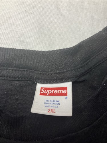 Asspizza Supreme Triple Box Logo Glow In The Dark Langarm T-Shirt Größe XXL - Bild 3 von 4