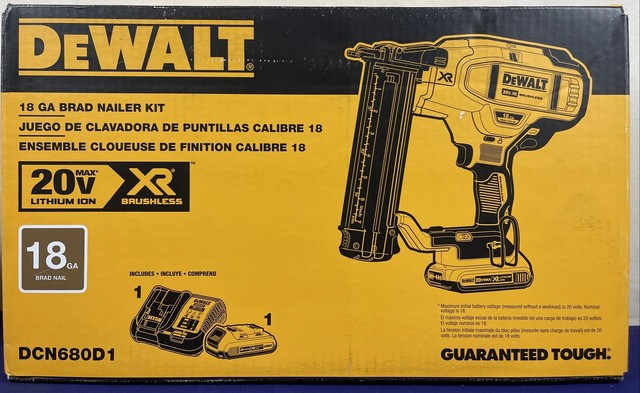 DEWALT DCN680D1 20V Cordless Brad 