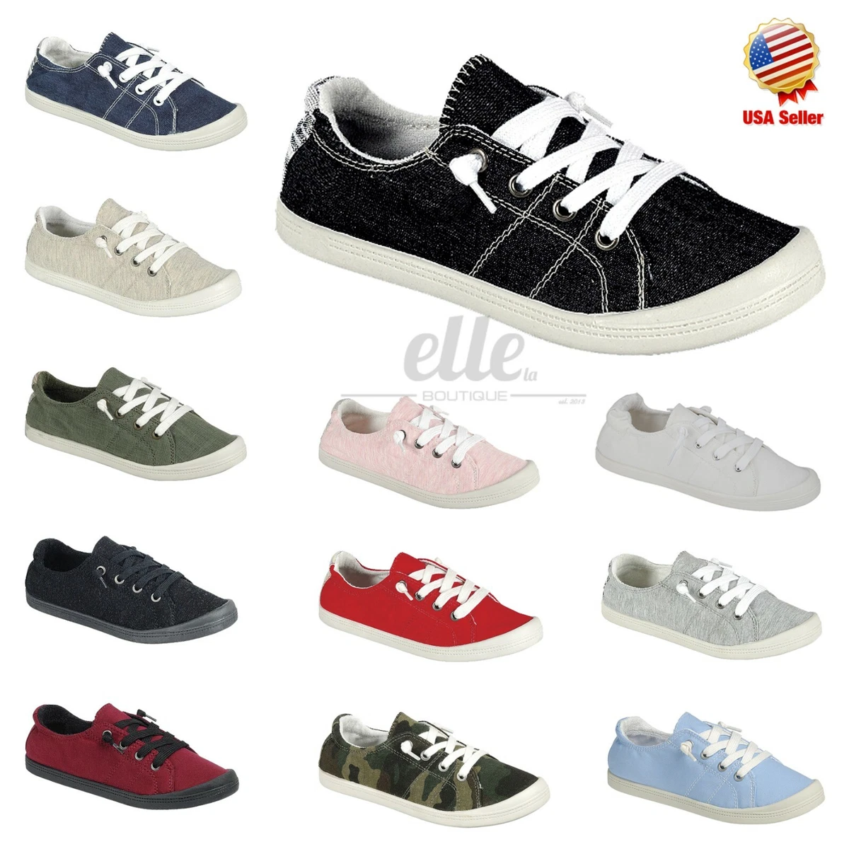 Canvas shoes size 5 sales