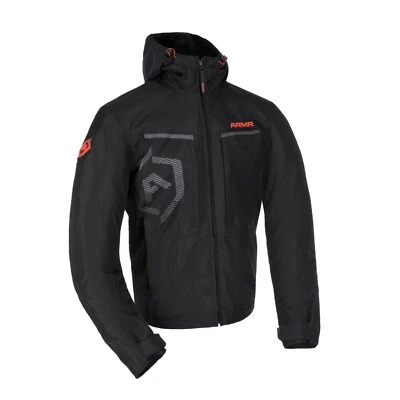Armr Suko 1.0 Wasserdichte Motorradjacke Schwarz - Bild 1 von 4