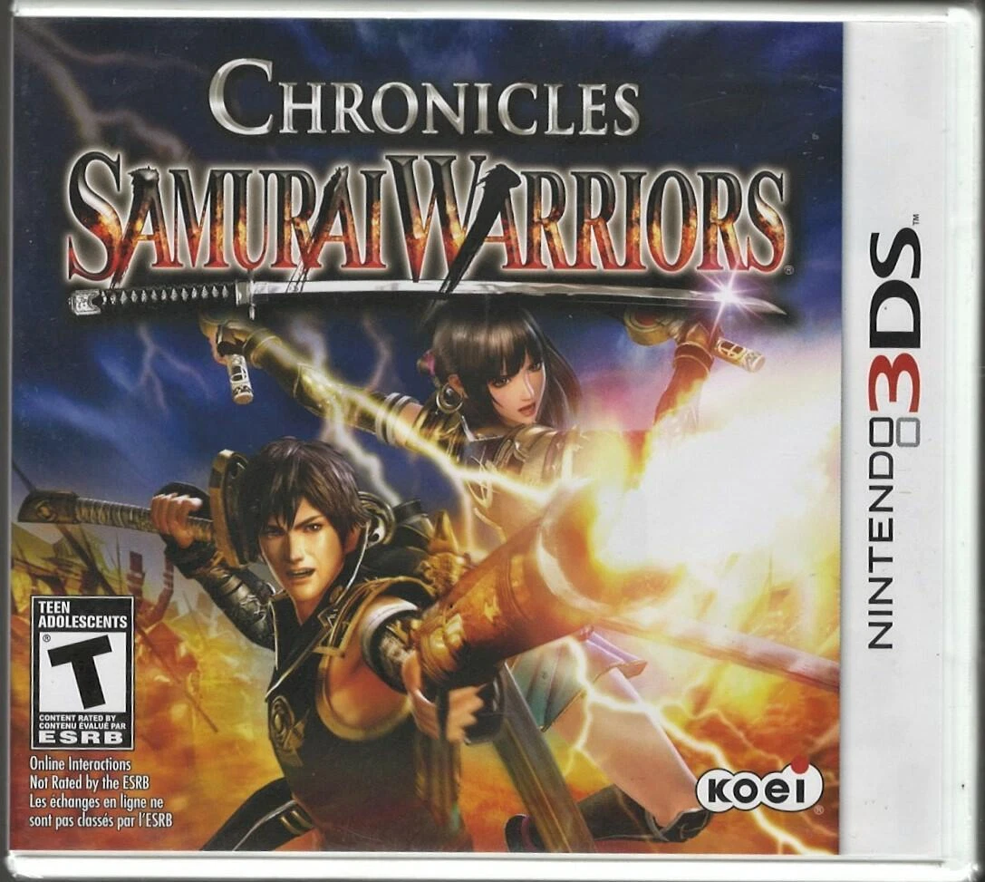 Samurai warriors 3ds deals