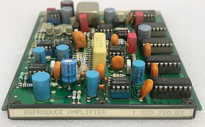 STUDER A820 A812 Reproduce Amplifier 1.820.710.83