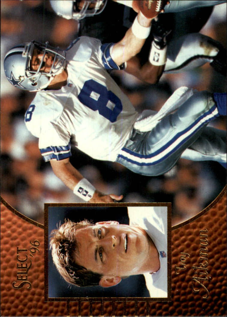 1996 Select Football "Main Set" Cards #1 to #200 Rookies and Veterans