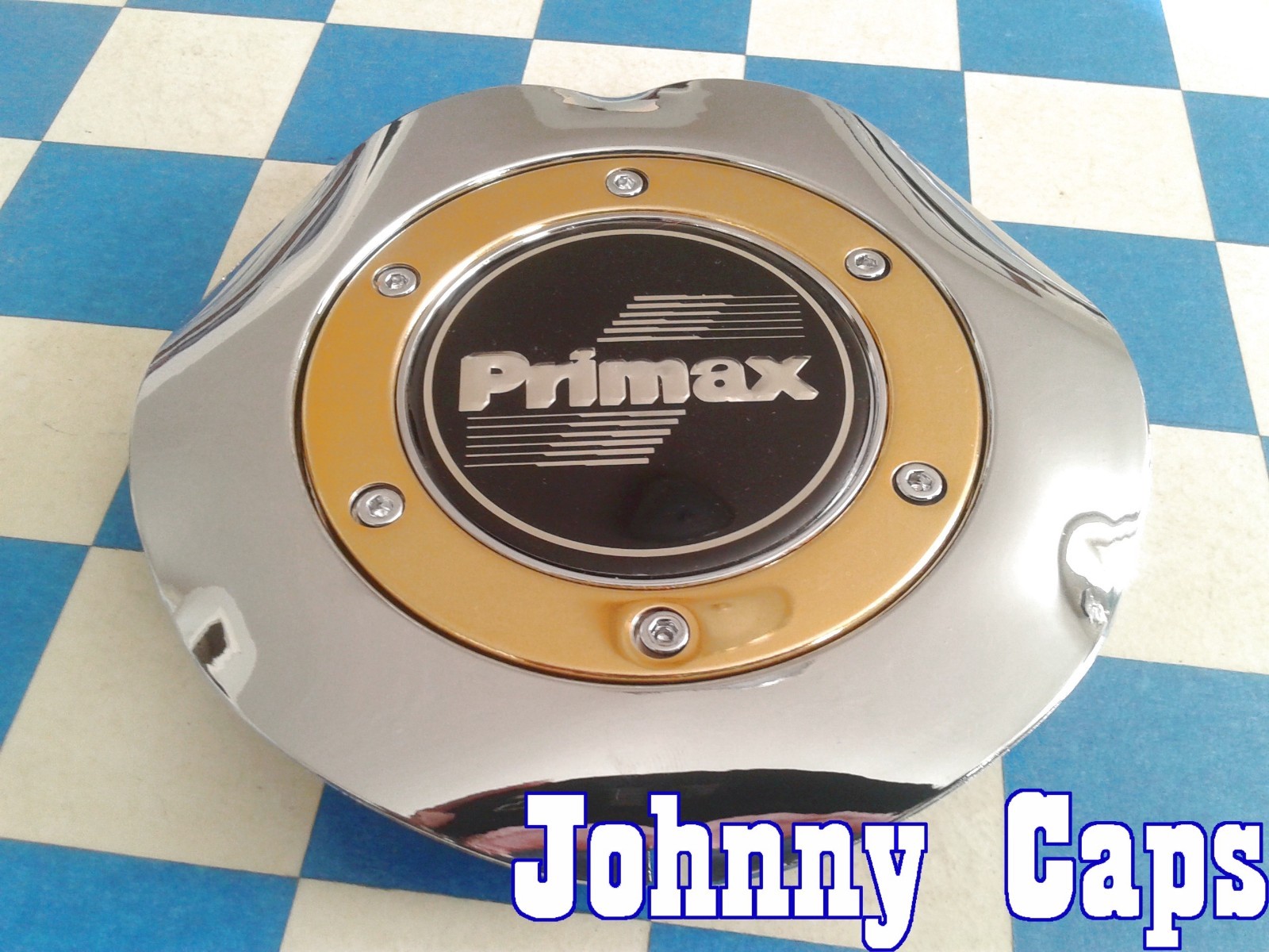 PRIMAX Wheels [78] NEW CHROME Center Cap # CAP189  Custom Center Cap (QTY. 1)