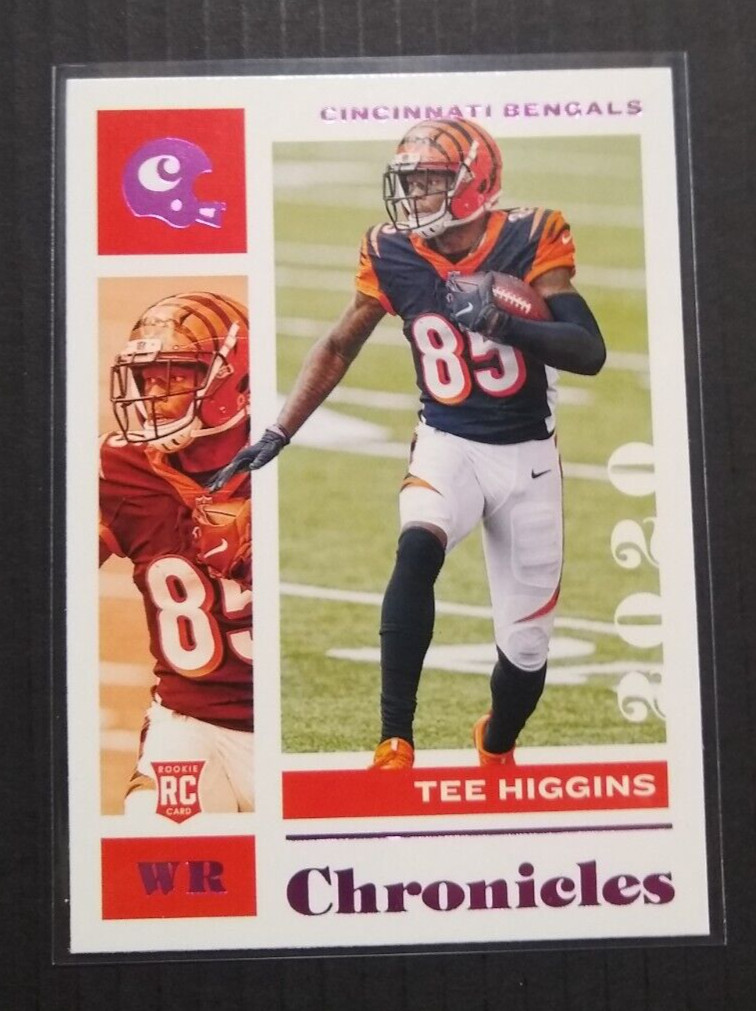 2020 Chronicles Tee Higgins RC Pink #21 Bengals