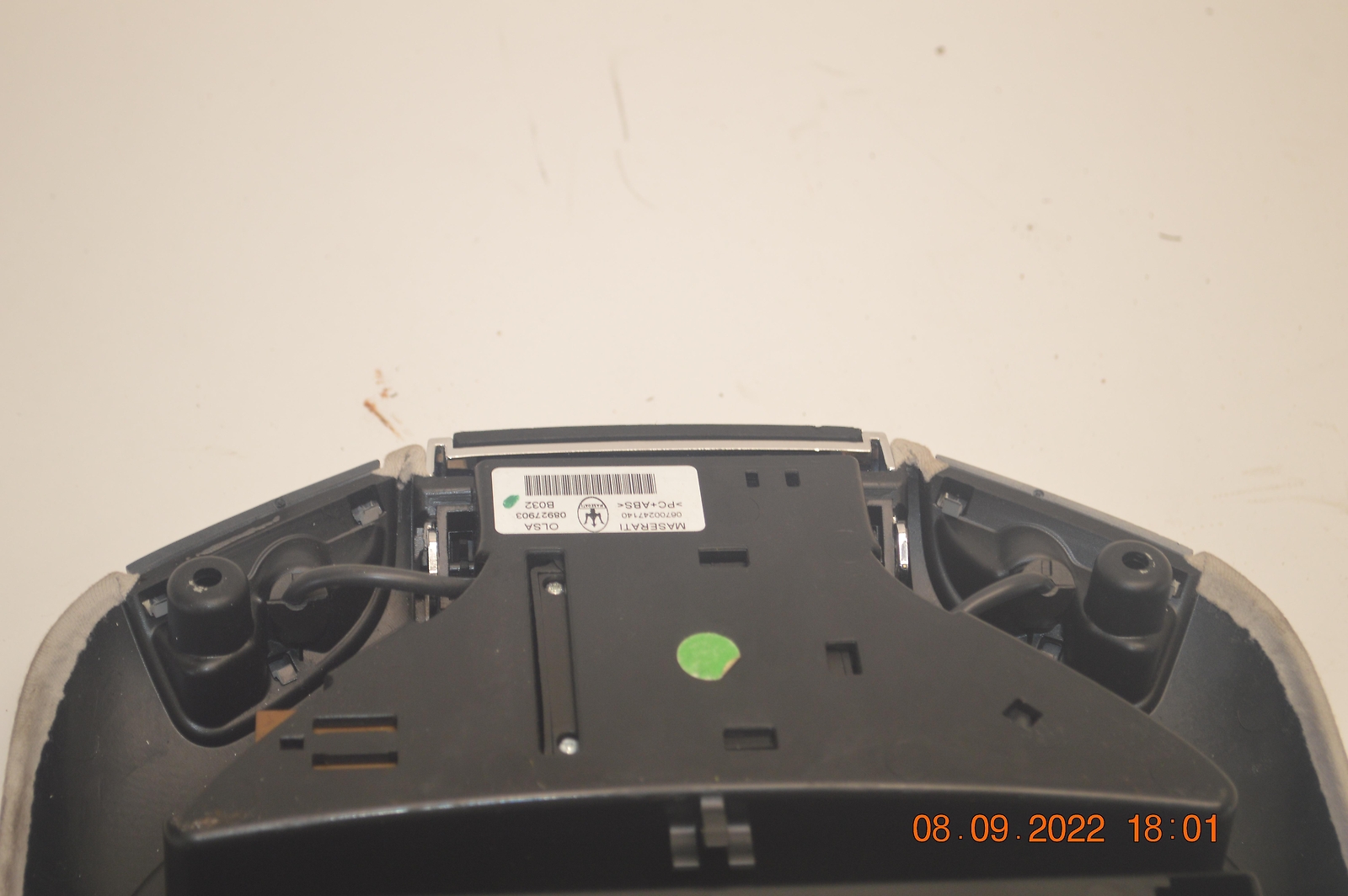 2014-2019 MASERATI GHIBLI FRONT UPPER OVERHEAD CONSOLE DOME LIGHT LAMP OEM
