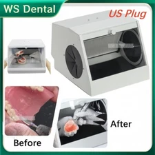 Dental Grinding Polishing Box Lab Lapping Protectors Sandblasting Dust Boxes